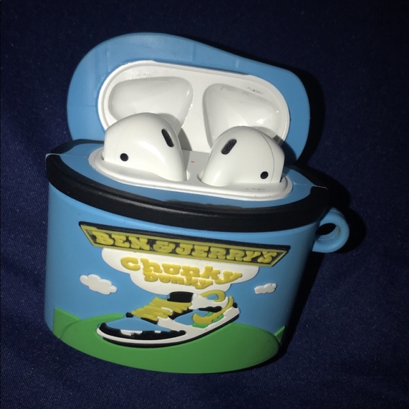 AirPods with case and box